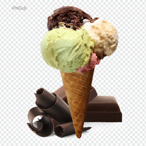 Icecreame with Chocolate