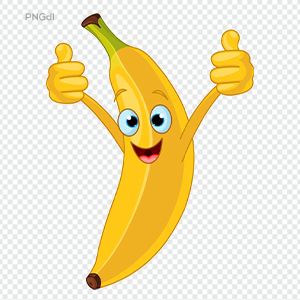 Banana Cartoon png image