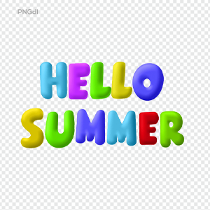 Hello Summer Png Image