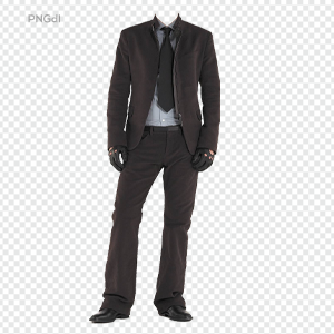 Suit with Man Png Image