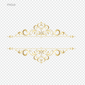 Golden Ornament Png Free Png Images