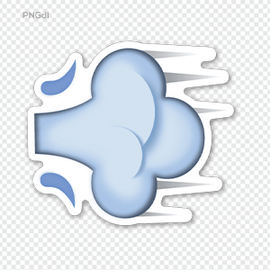 Emoji wind png